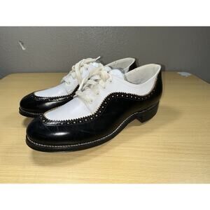 Lazy Bones Vintage Golf Shoes With Spikes Women’s Size 8 NWOT